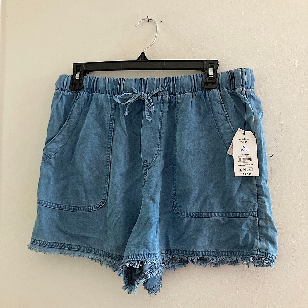 Women Denim Shorts size 8-10 High Waisted Denim Shorts Sexy Denim Shorts